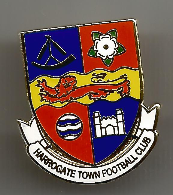 Harrogate Town FC Nadel Altes Logo